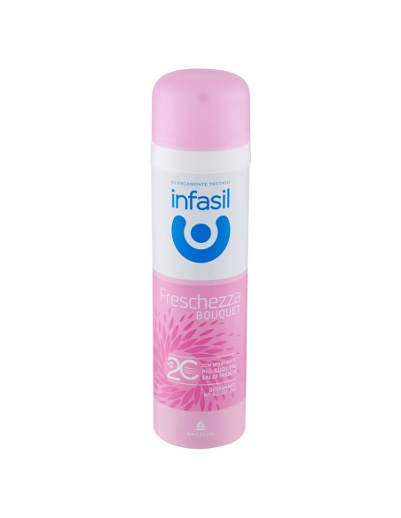 infasil deodorante spray - 150ml - freschezza bouquet: tuttocasashop.it: igiene e cura della persona
