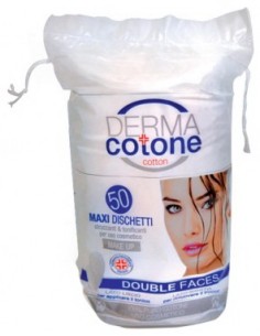 derma dischetti struccanti ovali maxi - 50 pezzi: tuttocasashop.it: igiene e cura della persona