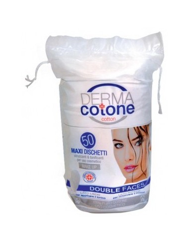 derma dischetti struccanti ovali maxi - 50 pezzi: tuttocasashop.it: igiene e cura della persona