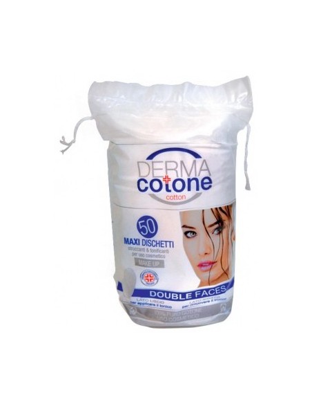 derma dischetti struccanti ovali maxi - 50 pezzi: tuttocasashop.it: igiene e cura della persona