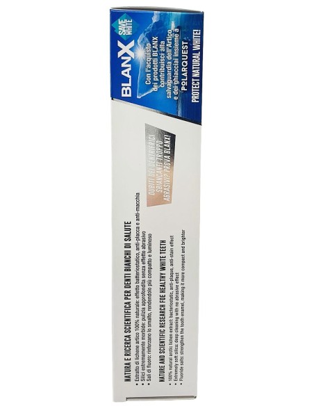 blanx dentifricio - 75ml - licheni artici 100% naturali - sbiancante: tuttocasashop.it: igiene e cura della persona