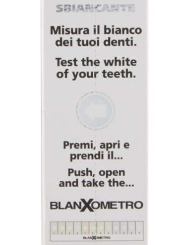 blanx dentifricio - 75ml - licheni artici 100% naturali - sbiancante: tuttocasashop.it: igiene e cura della persona