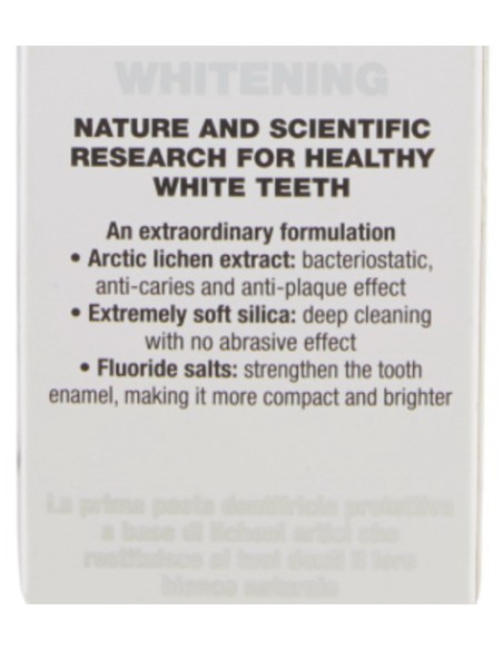 blanx dentifricio - 75ml - licheni artici 100% naturali - sbiancante: tuttocasashop.it: igiene e cura della persona