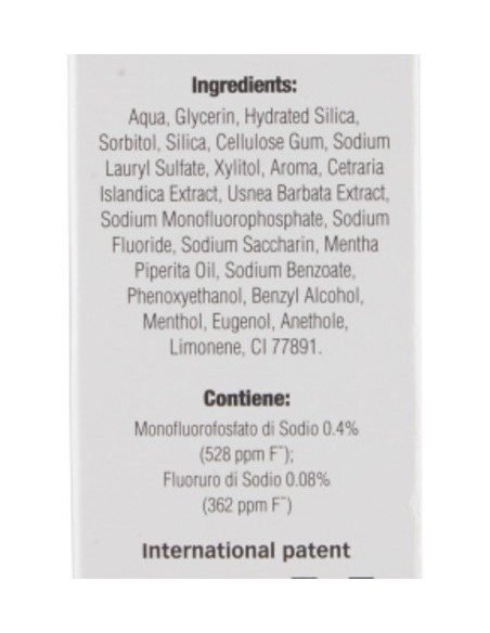 blanx dentifricio - 75ml - licheni artici 100% naturali - sbiancante: tuttocasashop.it: igiene e cura della persona