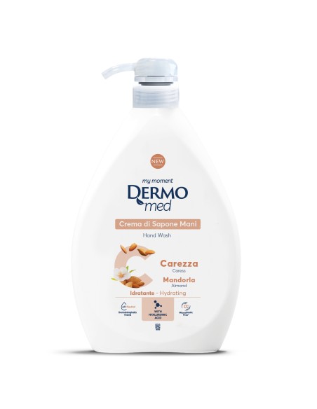 dermomed sapone liquido 1 litro - con erogatore - mandorla: tuttocasashop.it: igiene e cura della persona