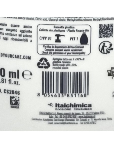 dermomed sapone liquido 1 litro - con erogatore - mandorla: tuttocasashop.it: igiene e cura della persona