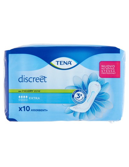 tena lady assorbenti - 10 pezzi - extra: tuttocasashop.it: igiene e cura della persona