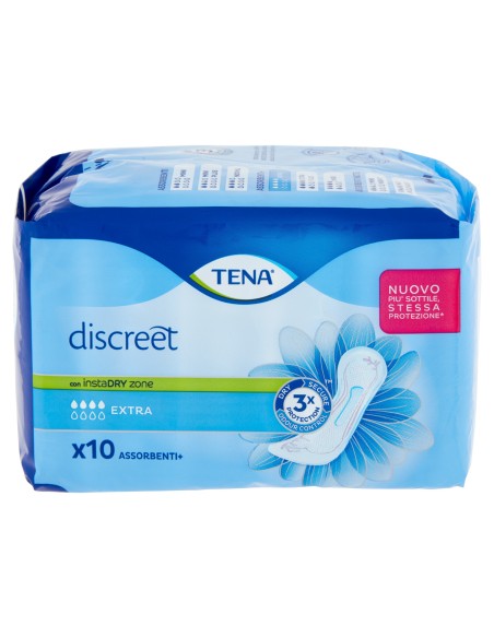 tena lady assorbenti - 10 pezzi - extra: tuttocasashop.it: igiene e cura della persona