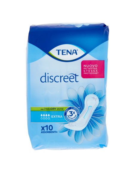 tena lady assorbenti - 10 pezzi - extra: tuttocasashop.it: igiene e cura della persona