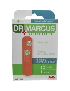 dr marcus 12 cerotti formato medio - pronta medicazione traspiranti: tuttocasashop.it: igiene e cura della persona