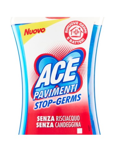 ace pavimenti igienizzante - 1 litro - stop germs - senza candeggina: tuttocasashop.it: pulizia e cura della casa