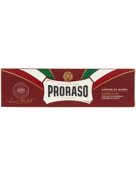 proraso sapone da barba tubo 150ml - barbe dure - olio di sandalo e karite: tuttocasashop.it: igiene e cura della persona