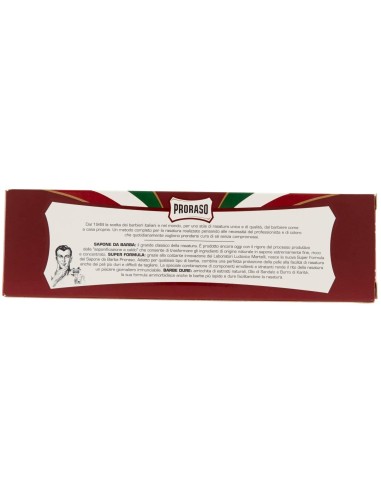 proraso sapone da barba tubo 150ml - barbe dure - olio di sandalo e karite: tuttocasashop.it: igiene e cura della persona