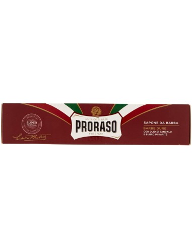 proraso sapone da barba tubo 150ml - barbe dure - olio di sandalo e karite: tuttocasashop.it: igiene e cura della persona