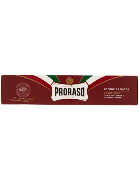 proraso sapone da barba tubo 150ml - barbe dure - olio di sandalo e karite: tuttocasashop.it: igiene e cura della persona