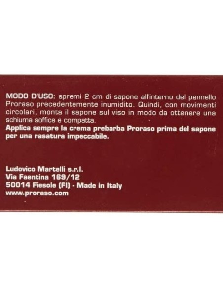 proraso sapone da barba tubo 150ml - barbe dure - olio di sandalo e karite: tuttocasashop.it: igiene e cura della persona