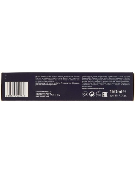 proraso sapone da barba tubo 150ml - protettiva: tuttocasashop.it: igiene e cura della persona