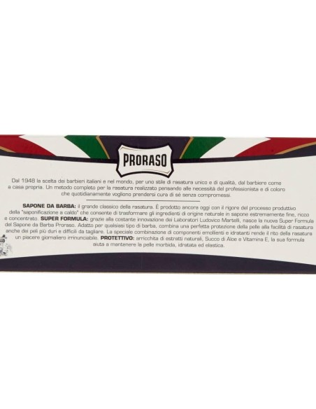 proraso sapone da barba tubo 150ml - protettiva: tuttocasashop.it: igiene e cura della persona