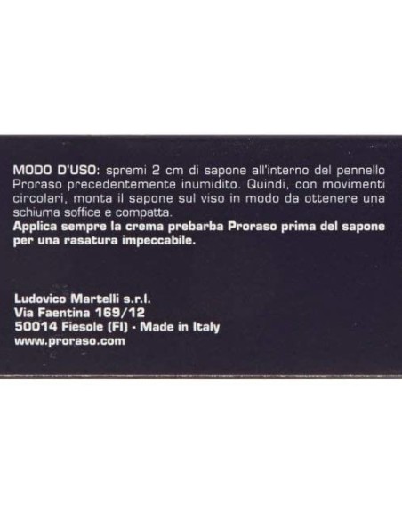 proraso sapone da barba tubo 150ml - protettiva: tuttocasashop.it: igiene e cura della persona