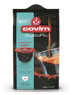 covim gustopiu' caffe' 16 capsule granbar compatibili nescafe' dolce gusto: tuttocasashop.it: altro - bazar