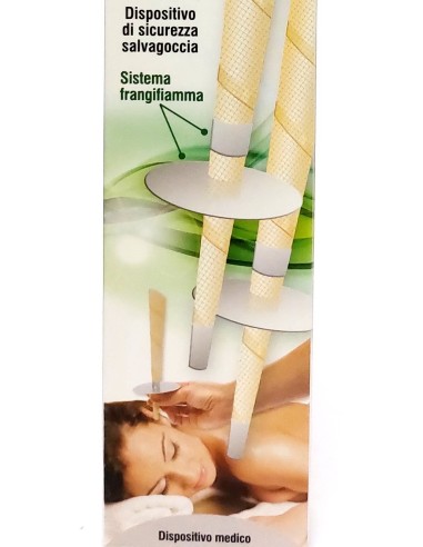 dealo 2 coni auricolari per rimozione dei tappi di cerume - con cera d'api: tuttocasashop.it: igiene e cura della persona