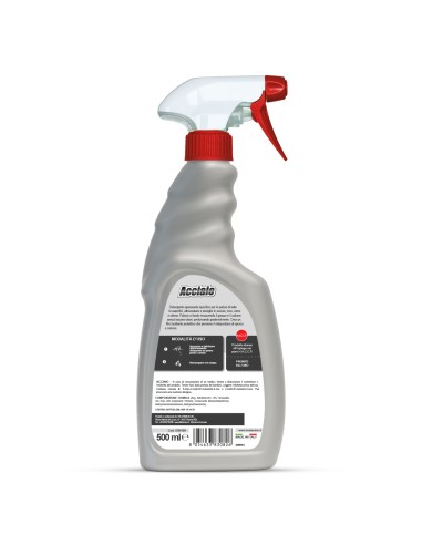 dual power acciaio spray - 500ml - detergente per superfici inox: tuttocasashop.it: pulizia e cura della casa