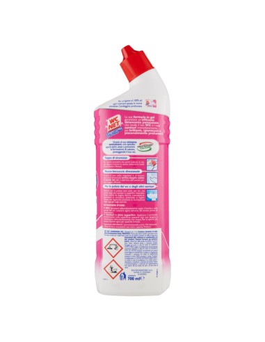 wc net detergente per wc 700ml - candeggina profumata gel: tuttocasashop.it: pulizia e cura della casa