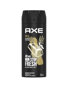 axe deodorante body spray for men - 150ml - gold dark - vaniglia: tuttocasashop.it: igiene e cura della persona