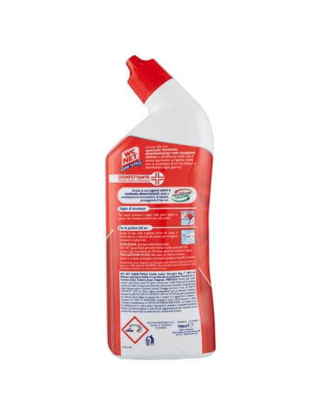 wc net detergente per wc 700ml - igiene totale gel - disinfettante 5 azioni: tuttocasashop.it: pulizia e cura della casa