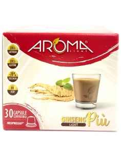 aroma light 30 capsule di gusto ginseng light senza lattosio - per nespresso: tuttocasashop.it: altro - bazar