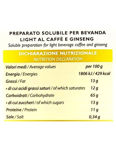 aroma light 30 capsule di gusto ginseng light senza lattosio - per nespresso: tuttocasashop.it: altro - bazar