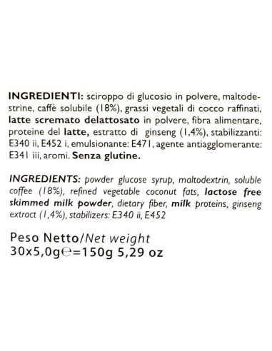 aroma light 30 capsule di gusto ginseng light senza lattosio - per nespresso: tuttocasashop.it: altro - bazar