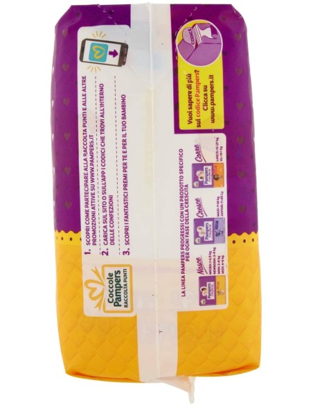 pampers progressi pannolini - taglia 2 mini 3-6kg - 30 pezzi: tuttocasashop.it: igiene e cura della persona