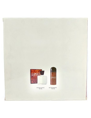 capucci homme confezione regalo: after shave 100ml + deodorante 150ml: tuttocasashop.it: igiene e cura della persona