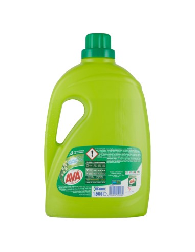 ava detersivo lavatrice liquido - 36 lavaggi 1800ml - freschezza tropicale: tuttocasashop.it: prodotti per bucato e tessuti