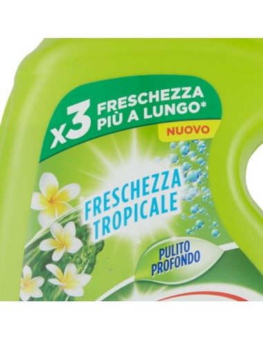 ava detersivo lavatrice liquido - 36 lavaggi 1800ml - freschezza tropicale: tuttocasashop.it: prodotti per bucato e tessuti