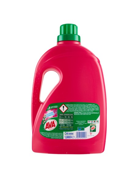 ava detersivo lavatrice liquido - 36 lavaggi 1800ml - esplosione primavarile: tuttocasashop.it: prodotti per bucato e tessuti