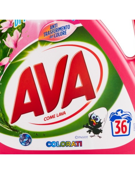 ava detersivo lavatrice liquido - 36 lavaggi 1800ml - esplosione primavarile: tuttocasashop.it: prodotti per bucato e tessuti