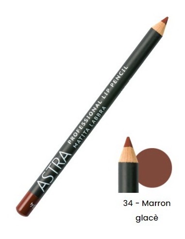 astra professional lip pencil - matita labbra - 34 - marron glacee: tuttocasashop.it: igiene e cura della persona