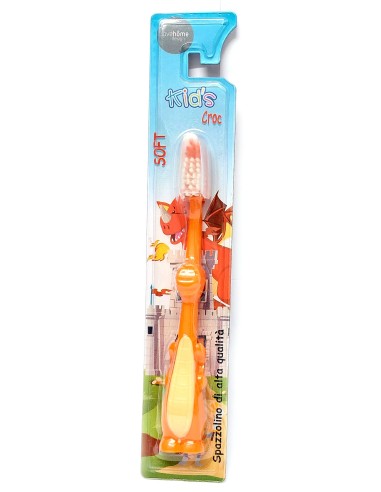 lovehome kids croc - spazzolino da denti per bambini - colori assortiti: tuttocasashop.it: igiene e cura della persona