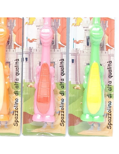 lovehome kids croc - spazzolino da denti per bambini - colori assortiti: tuttocasashop.it: igiene e cura della persona
