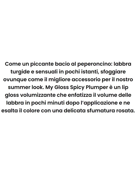 astra my gloss spicy plumper lucidalabbra volumizzante - peperoncino: tuttocasashop.it: igiene e cura della persona