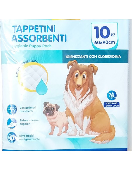clendy 10 traverse per animali 60x90cm - tappetini assorbenti multiuso: tuttocasashop.it: altro - bazar