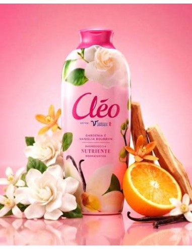 cleo bagnodoccia 750ml - nutriente - gardenia e vaniglia bourbon: tuttocasashop.it: igiene e cura della persona