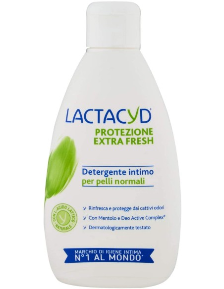 lactacyd detergente intimo - 200ml - protezione extra fresh: tuttocasashop.it: igiene e cura della persona