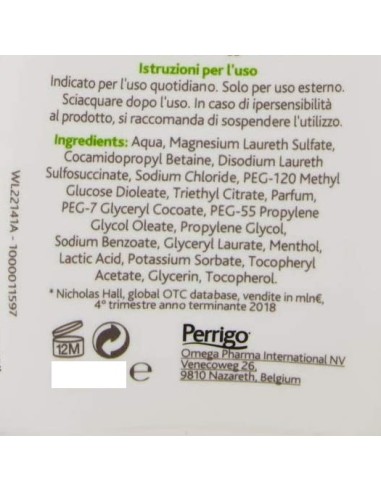 lactacyd detergente intimo - 200ml - protezione extra fresh: tuttocasashop.it: igiene e cura della persona