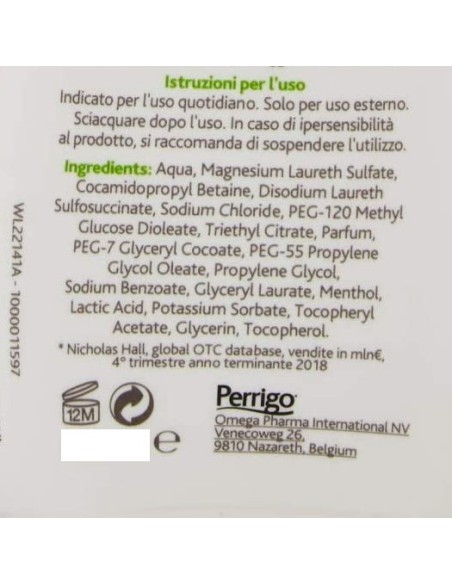 lactacyd detergente intimo - 200ml - protezione extra fresh: tuttocasashop.it: igiene e cura della persona