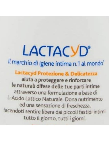 lactacyd detergente intimo - 200ml - protezione & delicatezza: tuttocasashop.it: igiene e cura della persona