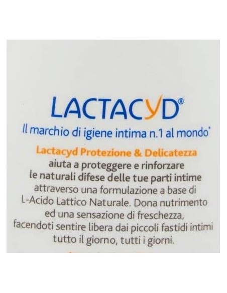 lactacyd detergente intimo - 200ml - protezione & delicatezza: tuttocasashop.it: igiene e cura della persona