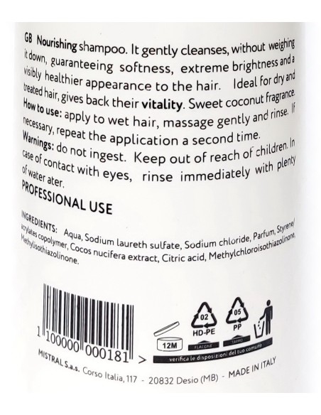struktis shampoo professionale - 1 litro - cocco - nutriente secchi sfibrati: tuttocasashop.it: igiene e cura della persona